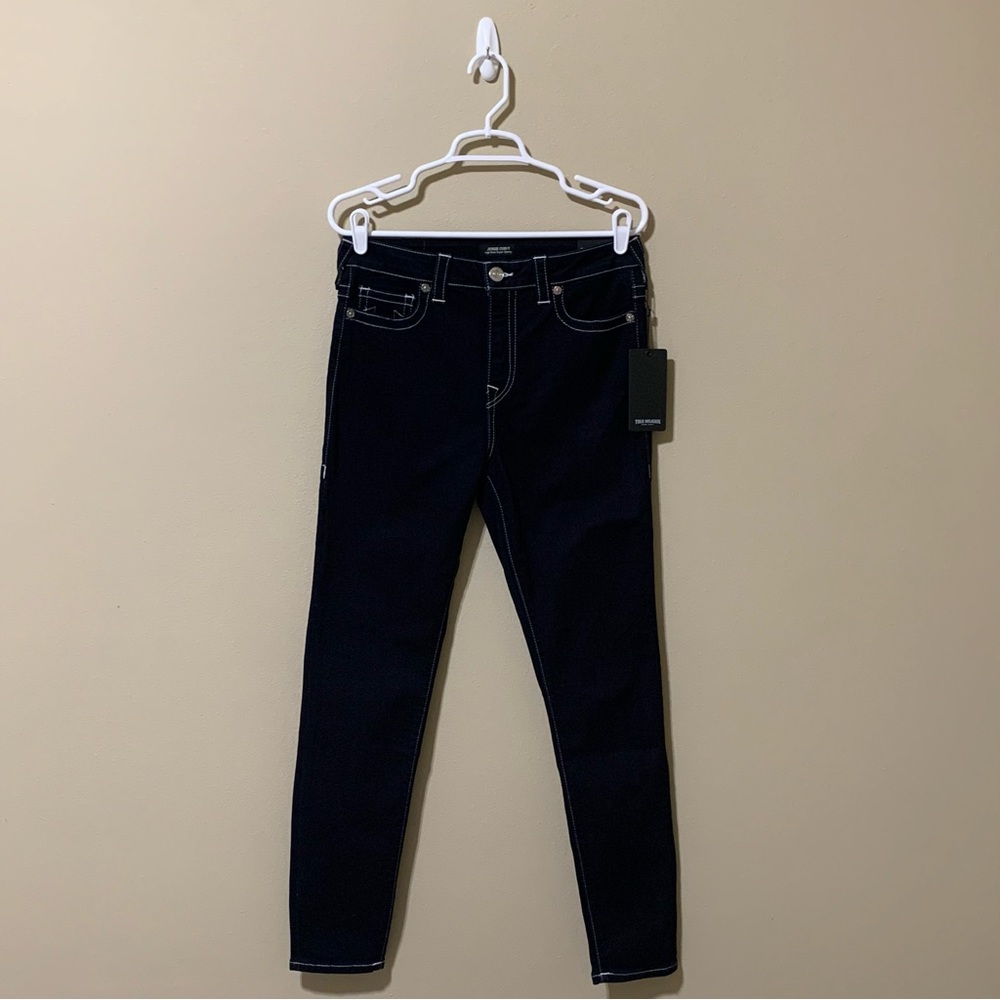 True Religion Jennie High Rise Curvy Super Skinny Jeans-Size 30W x 29L NWT